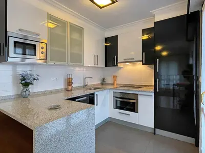 Una cocina o zona de cocina en Apartamento Baztán