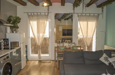 Zona de estar de Apartamenticos San Pablo I