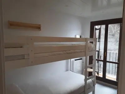 Cama o camas de una habitación en Bozocarro Descanso
