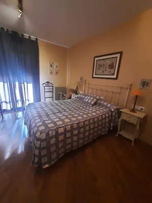 Cama o camas de una habitación en Casa Cotis Beceite