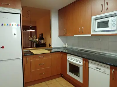 Una cocina o zona de cocina en Pico la Selva