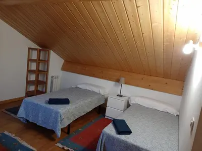 Cama o camas de una habitación en Pico la Selva