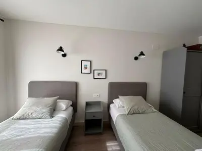 Cama o camas de una habitación en BPIRINEOS-Perdiguero