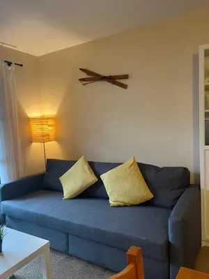 Zona de estar de Roxy House - Apartamento a pie de pistas de Espot