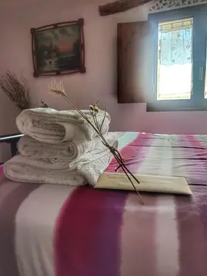 Cama o camas de una habitación en Casa Cosialls