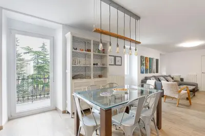 Zona de estar de Apartamentos turísticos Rurales ITURBURUARENA
