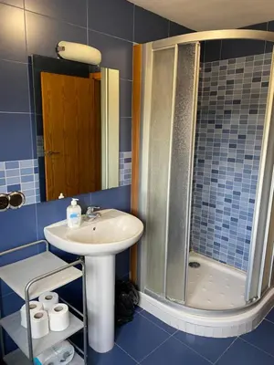 Un baño de Habitatge d'ús turístic Lo Cresol