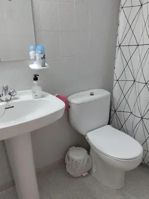Un baño de Luminoso, céntrico y silencioso apartamento