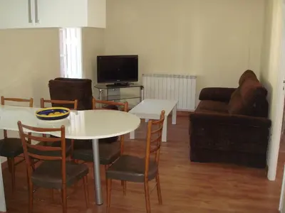 Zona de estar de Apartamentos Valles