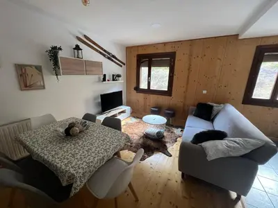 Zona de estar de Apartamento Luga