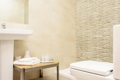 Un baño de Apartamentos Sabinas Don Jaime