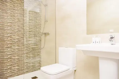 Un baño de Apartamentos Sabinas Don Jaime