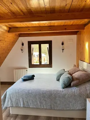 Cama o camas de una habitación en Casa Lita