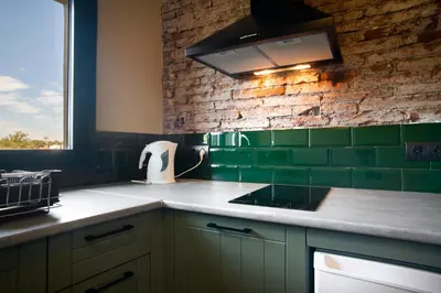 Una cocina o zona de cocina en Priorat Aparthotel