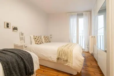 Cama o camas de una habitación en Precioso apartamento recién reformado pleno centro