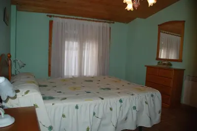 Cama o camas de una habitación en Casa La Catalina
