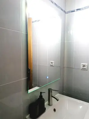 Un baño de Apartamento con encanto en Sallent de Gállego