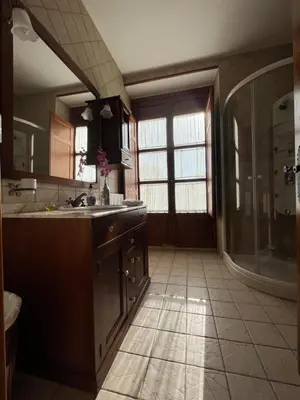 Un baño de Casa Rural Palacio de Bureta