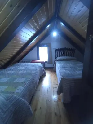 Cama o camas de una habitación en Apartamentos Sorripas 2 hab