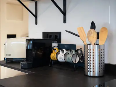 Una cocina o zona de cocina en Casa Rural 