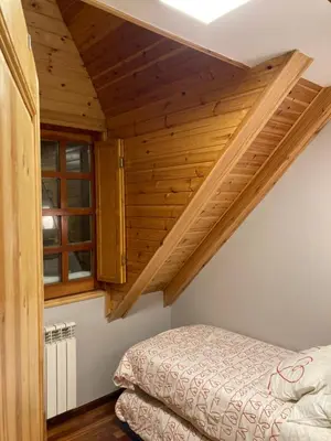 Cama o camas de una habitación en Eth Céu de Salardú