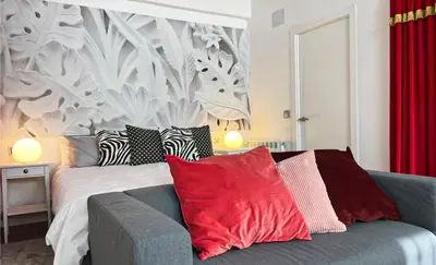 Cama o camas de una habitación en Apartamento Grimaldi