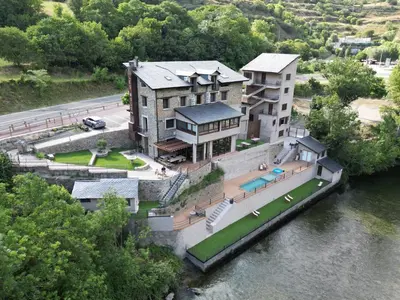 Paisaje cerca de este hotel