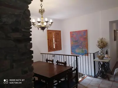 Plano de casa sobre rio Noguera Pallaresa