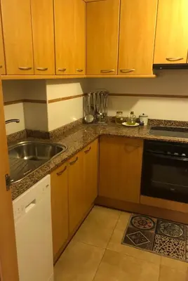 Una cocina o zona de cocina en L'era del vent