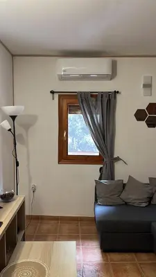 Zona de estar de Apartamentos Erlueta