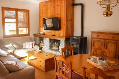 Zona de estar de Apartament Montsent