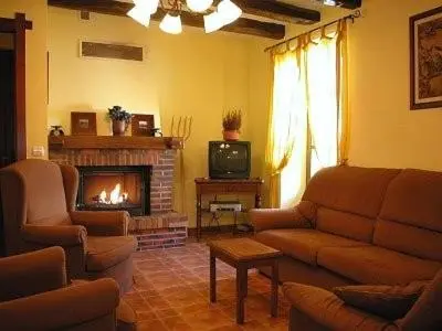 Zona de estar de Apartamentos Rurales Kastonea