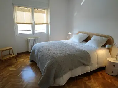 Cama o camas de una habitación en Terra Bardenas