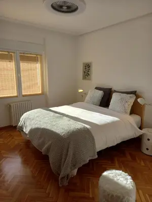 Cama o camas de una habitación en Terra Bardenas