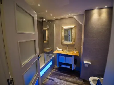 Un baño de Apartamentos Valle de Ordesa-Torla