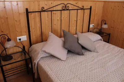 Cama o camas de una habitación en Casa Victor