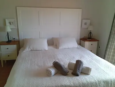 Cama o camas de una habitación en Casa el Sereno