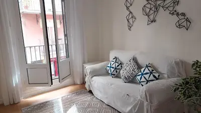 Cama o camas de una habitación en Ibarrenea Apartamento