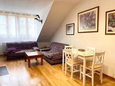 Zona de estar de Apartamento Céntrico con Parking - L'Amfitriona