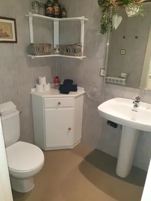 Un baño de Apartamento Los Valles