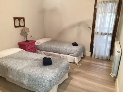Cama o camas de una habitación en Apartamento Los Valles