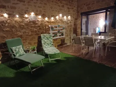 Zona de estar de El Corral de Avelina