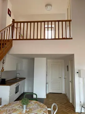 Una cocina o zona de cocina en Apartamento Ibones
