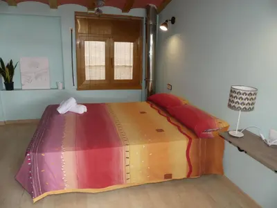 Cama o camas de una habitación en Cal Pedrellar