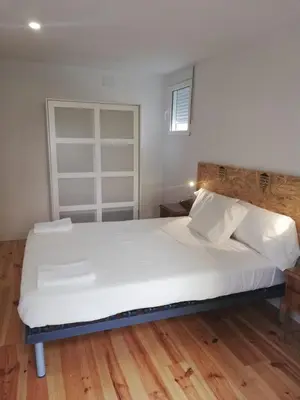 Cama o camas de una habitación en Calle Carmen Céntrico Amplio