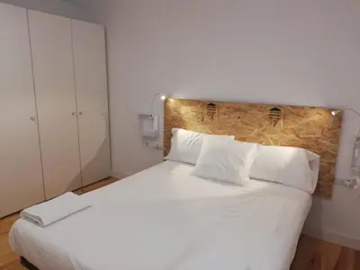 Cama o camas de una habitación en Calle Carmen Céntrico Amplio