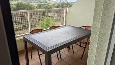 Un balcón o terraza de Ático Dúplex Alemar