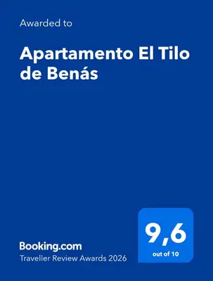 Certificado, premio, señal o documento que está expuesto en Apartamento El Tilo de Benás