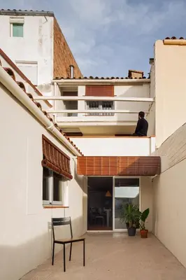 Un balcón o terraza de Ca la Francesa