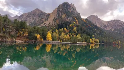 Paisaje cerca de este camping